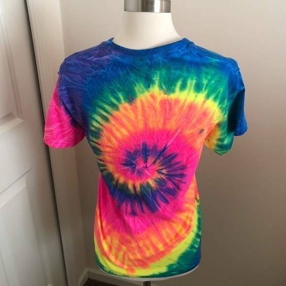 Tie dye be kind tee (unisex) - Picture 3 of 7